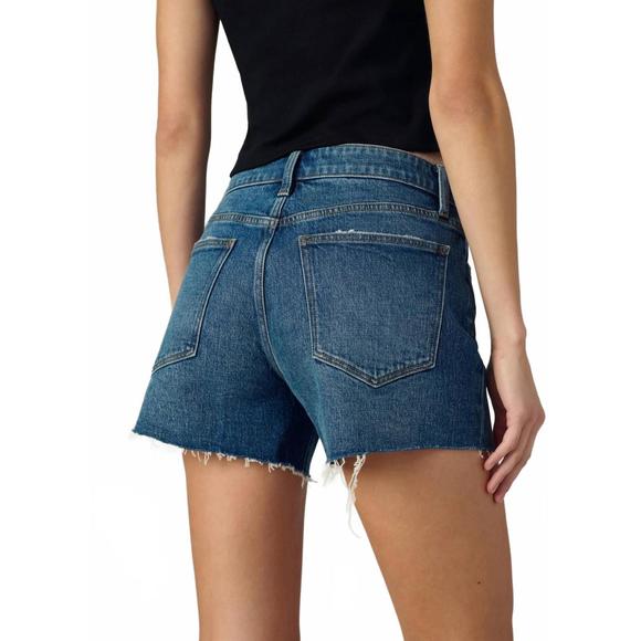 NEW JOE'S JEANS jessie relaxed short in bad apple - Picture 4 of 5